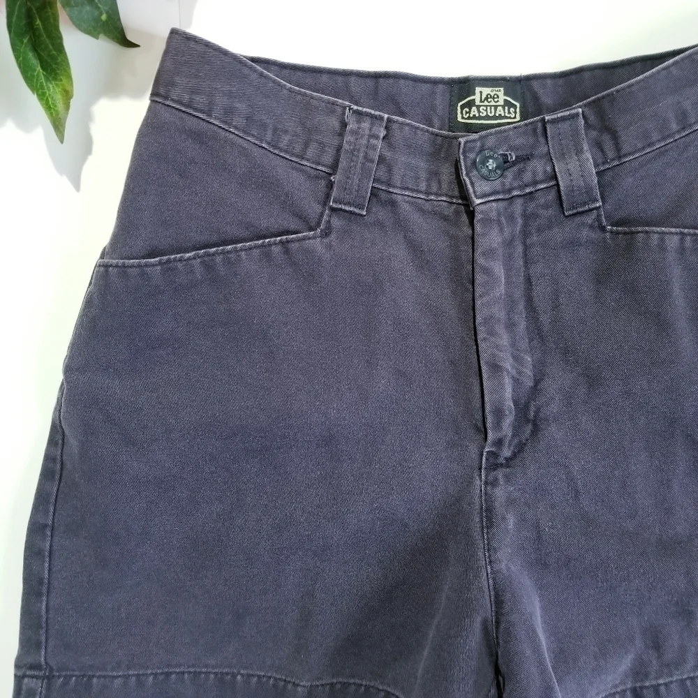 Vintage Lee Casuals 90s High Waist Mom Jeans Short